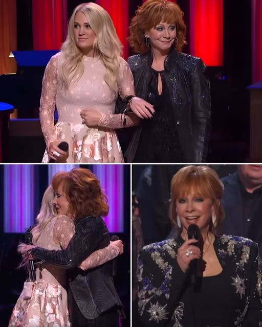 Reba Brings the Grand Ole Opry to Its Knees: Dolly and Carrie Join Her for a Show-Stopping “Does He Love You”