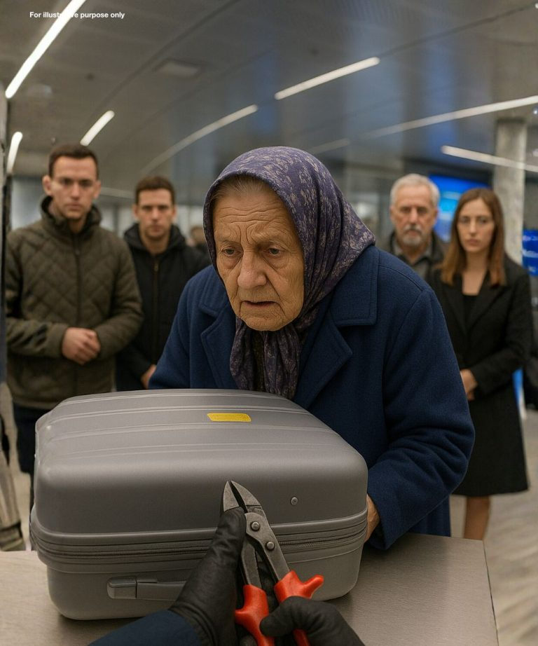 Airport Surprise: What Officers Found in a Grandmother’s Suitcase Left Everyone Speechless