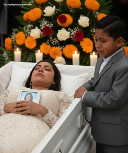 A mother dr0wned and was taken home for bu.rial, but as they were about to close the coffin, her five-year-old son shouted, “Mommy said that wasn’t her!”