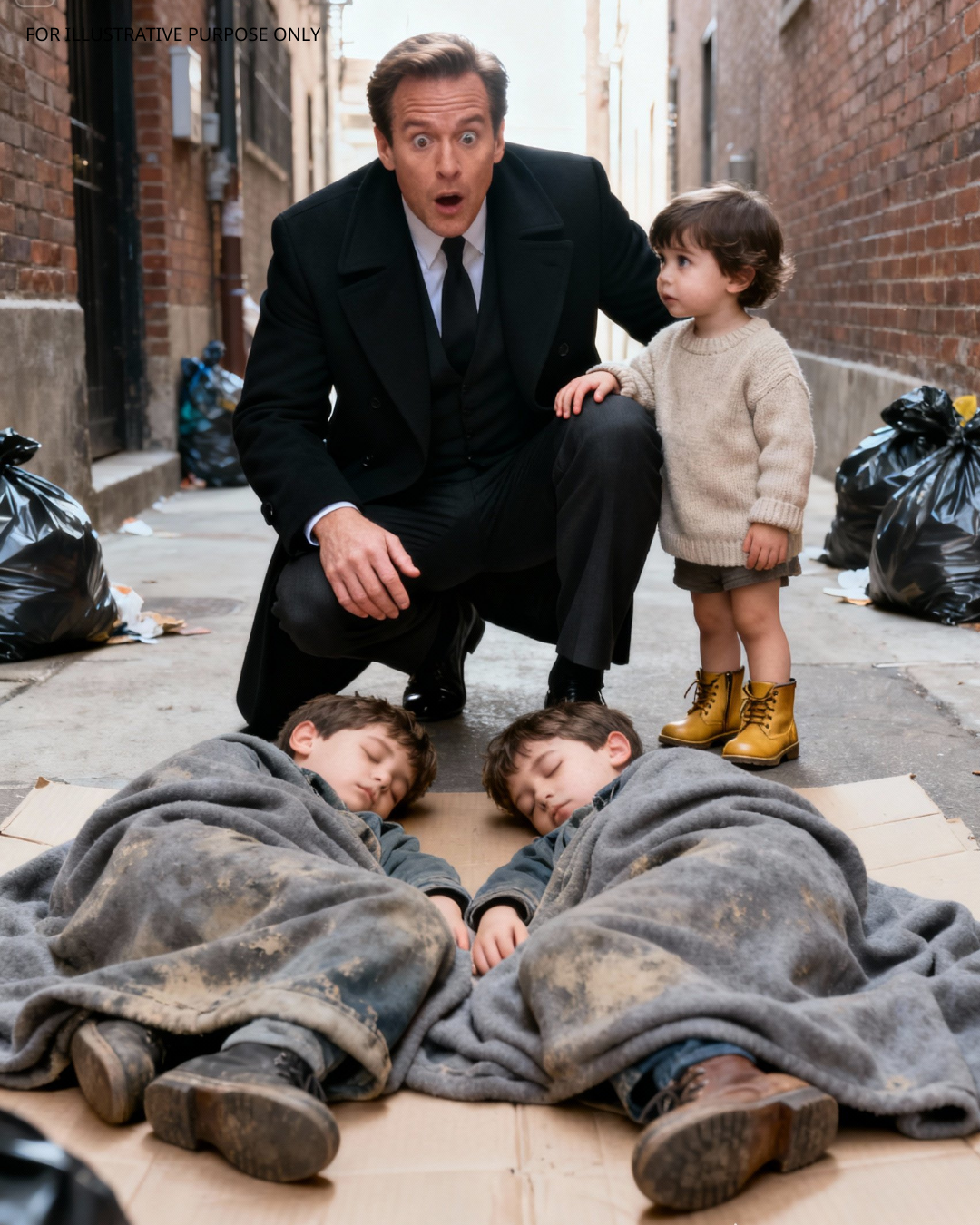 The Billionaire Father Took a Wrong Turn — And When His Son Whispered, “Dad… Why Do Those Boys Look Like Me?”, He Faced a Truth He Never Expected