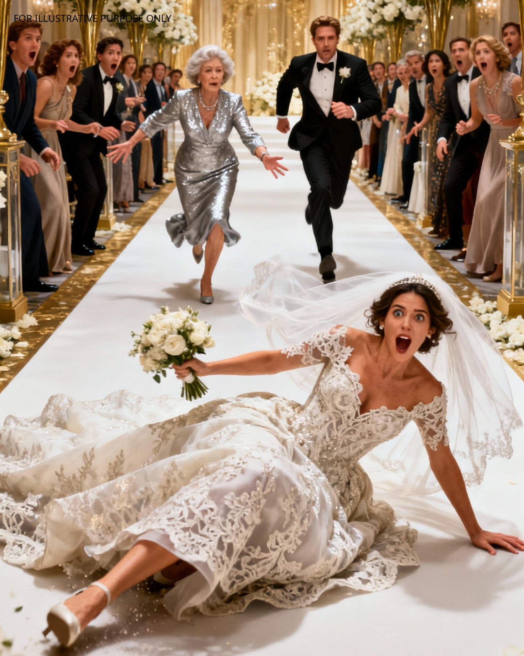 On Her Wedding Day, A Bride Was Told by Her Own Mother to Collapse in the Aisle — And What the Groom’s Family Planned Next Was a Truth She Never Expected