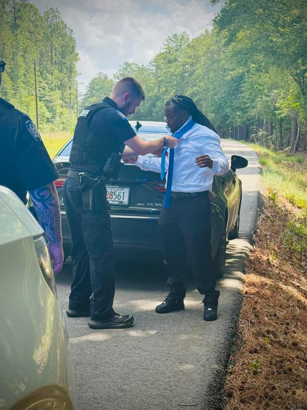 He thought he was just getting a ticket… but what he got was a moment of kindness he won’t forget.