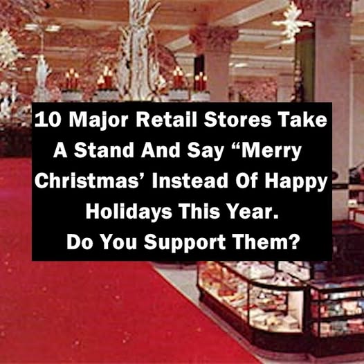SOTD – 10 Major Retail Stores Take A!