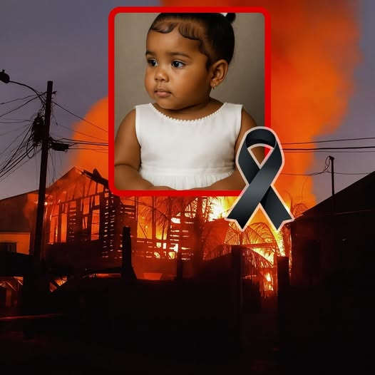 OMG!! The house where little Kyra lived caught fire and they could not get her out
