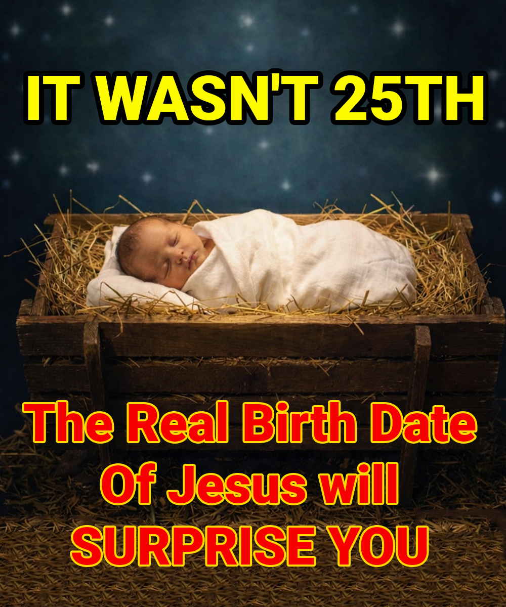 Jesus Wasn’t Born on December 25th – The Real Date in the Bible That Will Change Everything You Believe.