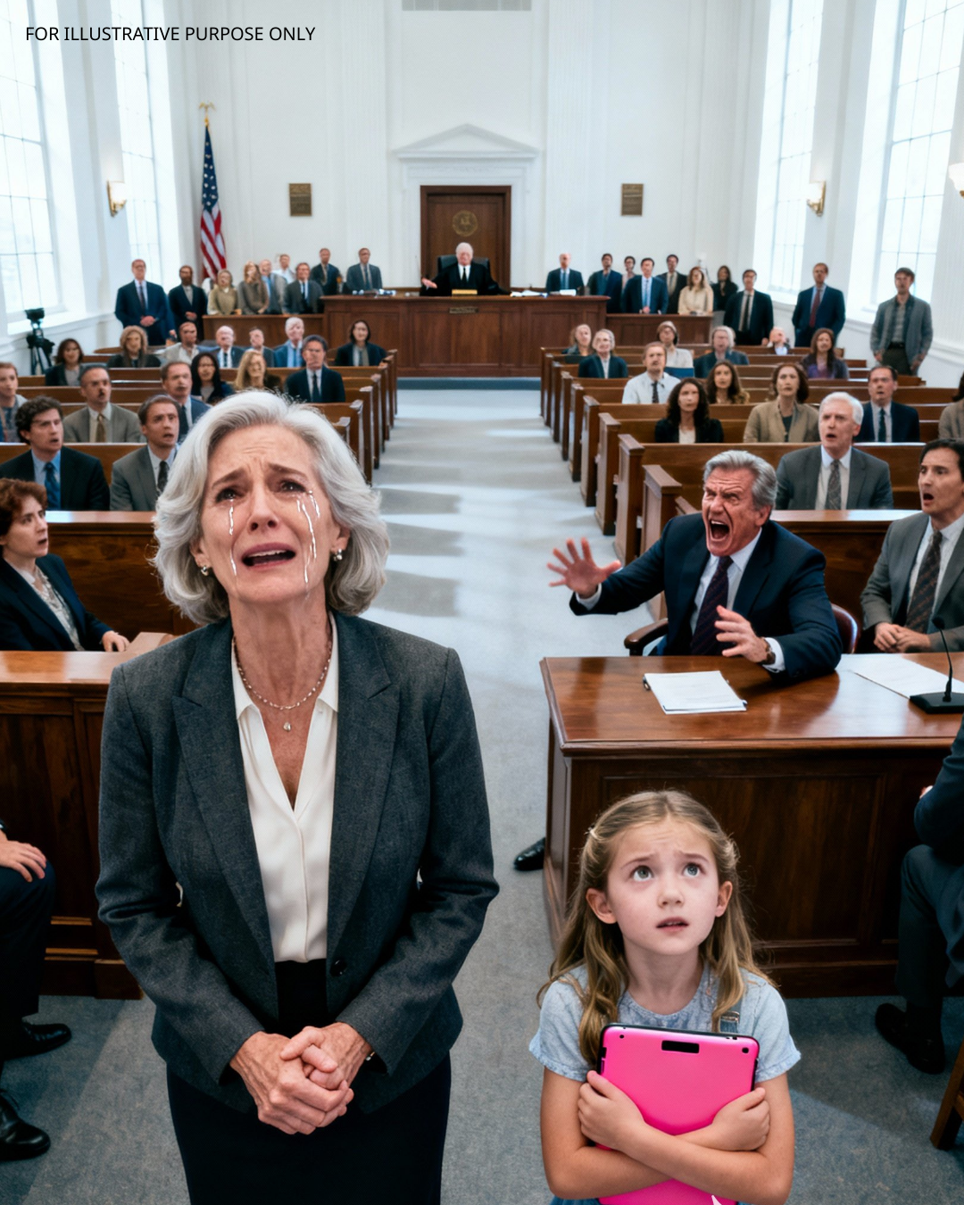 At The Divorce Hearing Where My Husband Calmly Pushed To End Our 20-Year Marriage, Everything Seemed Settled Until My 8-Year-Old Niece Stood Up And Said, ‘Your Honor, Can You Watch Something First?’ — And The Entire Courtroom Shifted In One Breath.