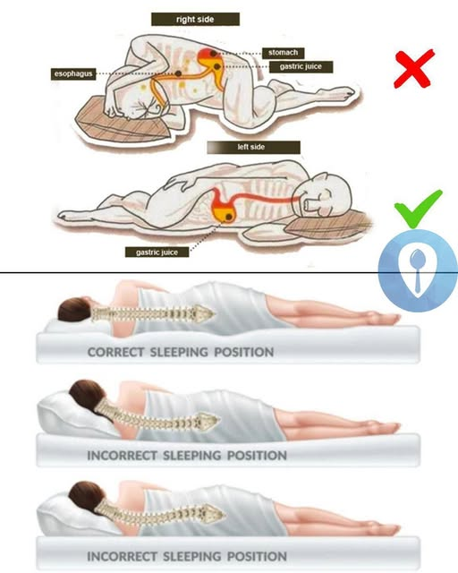 Sleeping on Your Left Side! The Unexpected Benefit for Your Heart, Digestion, and Brain!