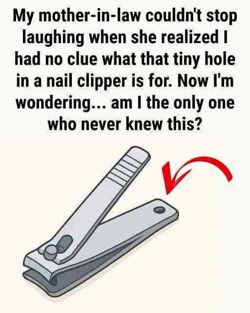 The Purpose Of The Tiny Round Hole On Your Nail Clipper