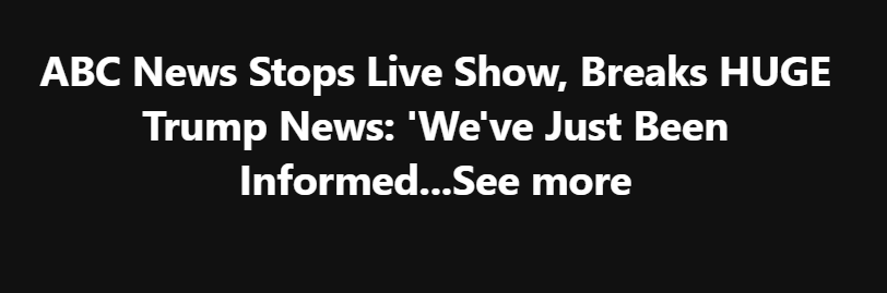 ABC Anchor Admits Truth As