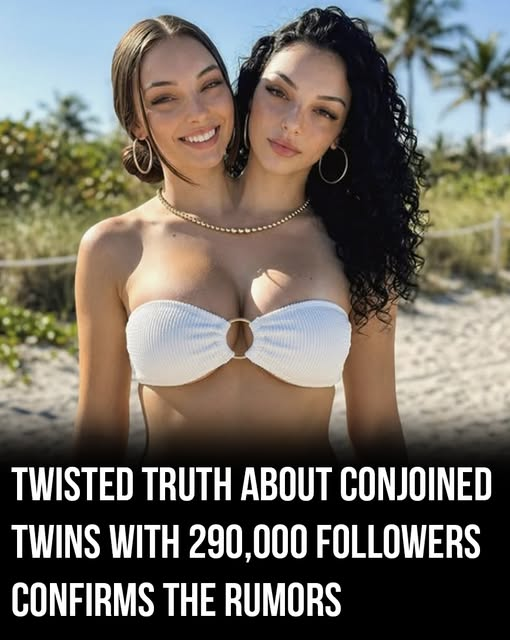 Twisted truth about conjoined twins with 290,000 followers confirms rumors!