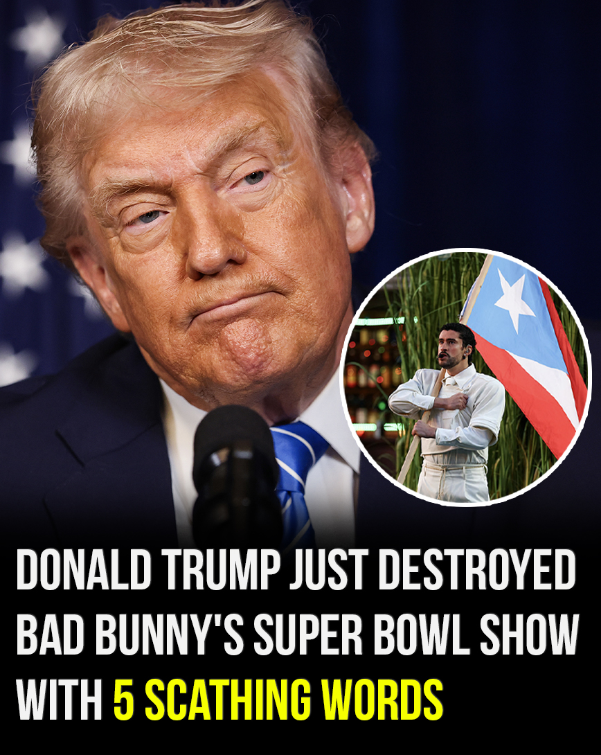 Trump Slams Bad Bunny’s Super Bowl Halftime Show, Sparking Nationwide Debate