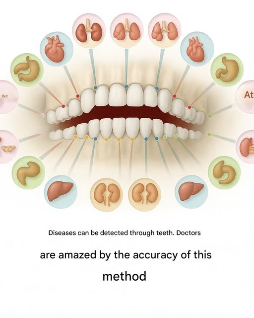 Each tooth is connected to an organ in the body! dental pain can be an indicator of future problems!