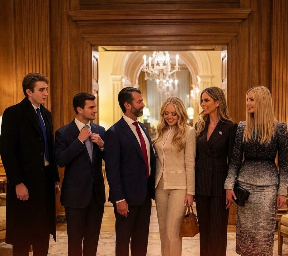 A Close Look at Trump’s Family Photo Reveals Unexpected Detail