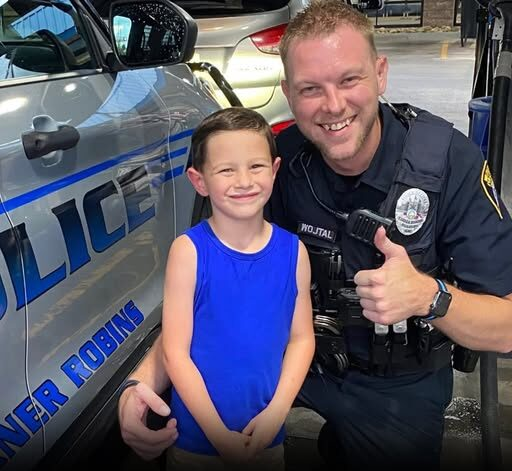 Officer Matthew Wojtal Injured in the Line of Duty in Warner Robins