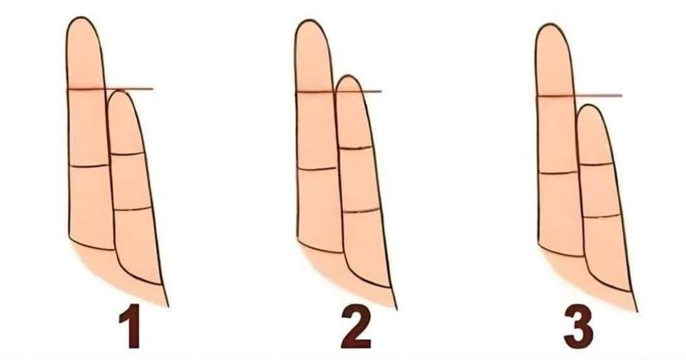 What does your little finger look like? Find out what you think about love.