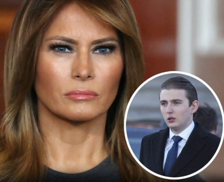 Melania Trump Issues Warning After Leaked Photo of Barron
