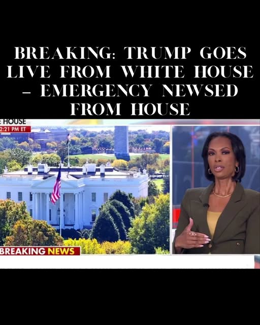 Trump Goes Live from White House with Incredible Moment