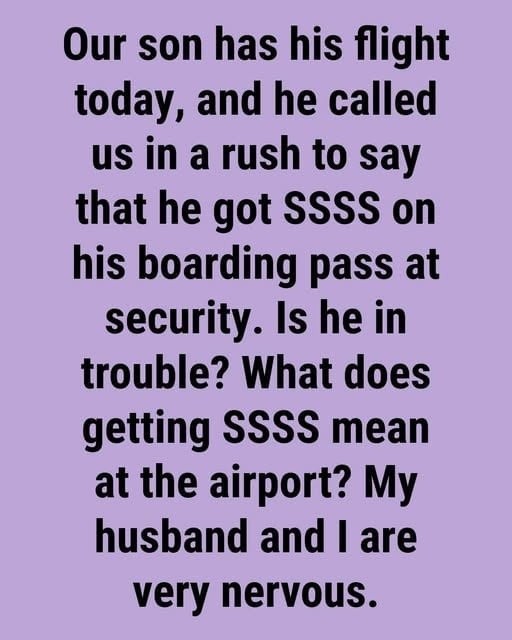 What Is the Significance of “SSSS” on Airline Tickets?