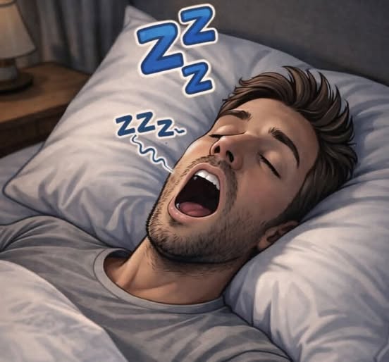 Did you know that if you snore while sleeping, it’s a symptom of…