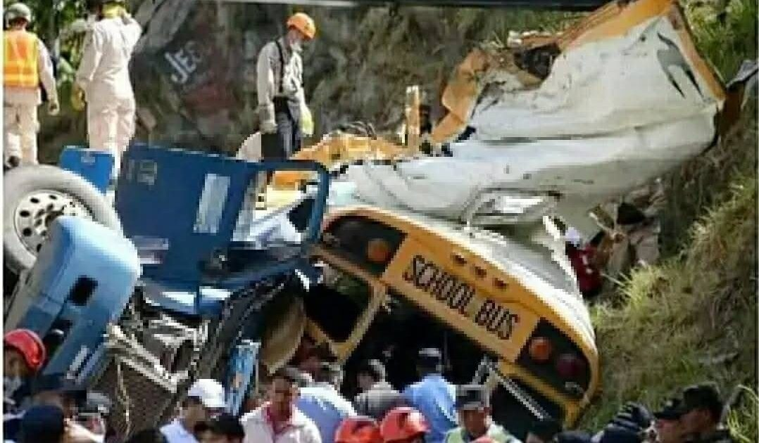 Heartbreaking School Bus Incident Leaves 32 Children Lost, Country in Mourning