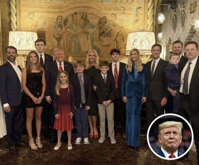 Photo Of Trump Family Turns Heads After People Spot Small Detail