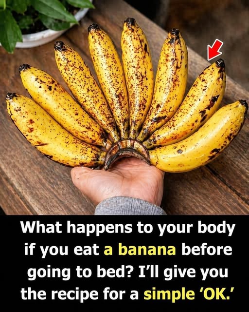 If you eat bananas at night, you’ll increase your..